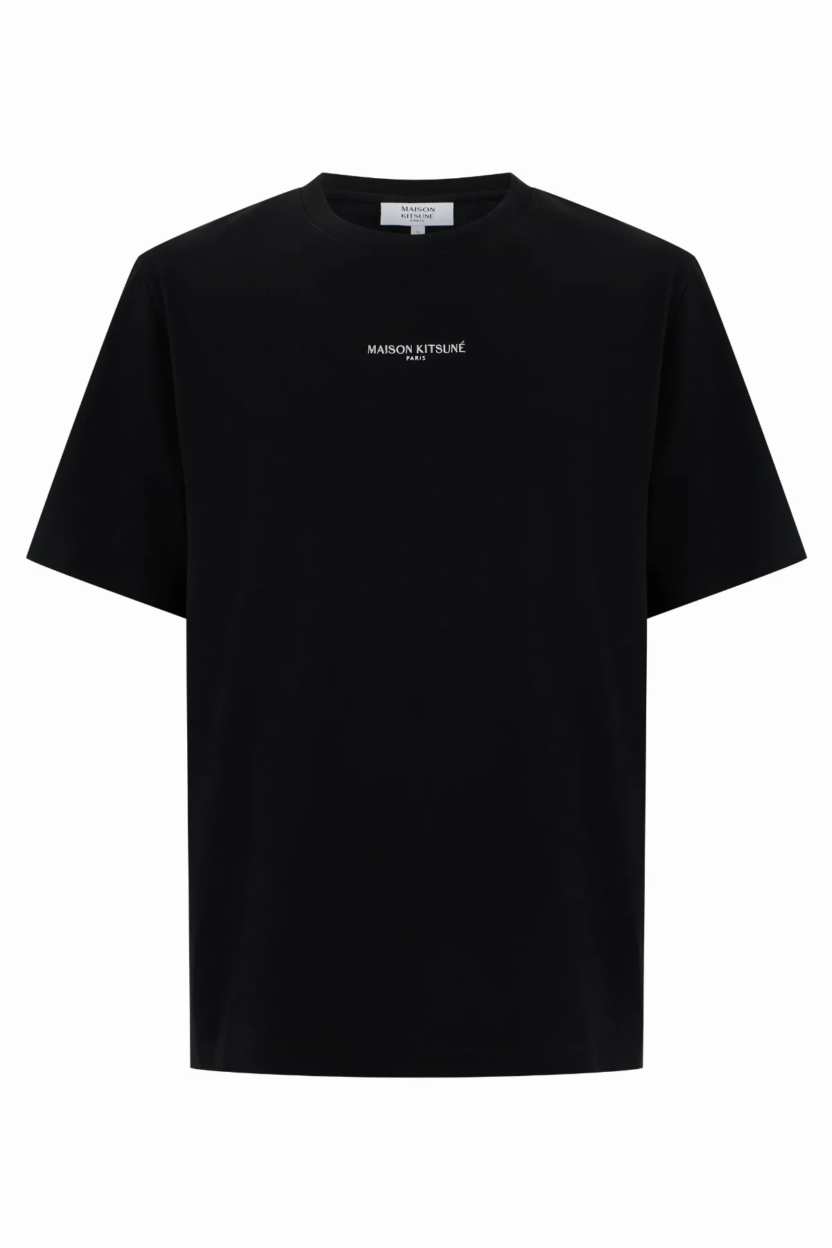 Logo-Embroidered Cotton T-Shirt by Maison Kitsuné