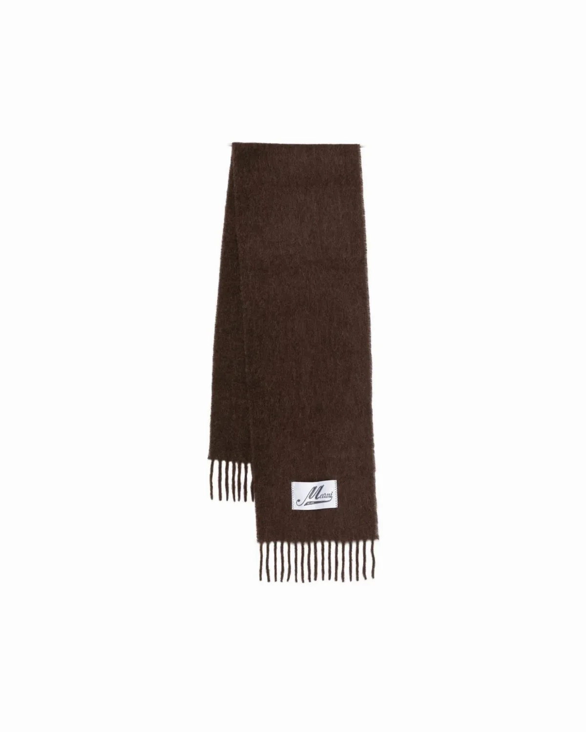 Fringed Alpaca Scarf by Marni