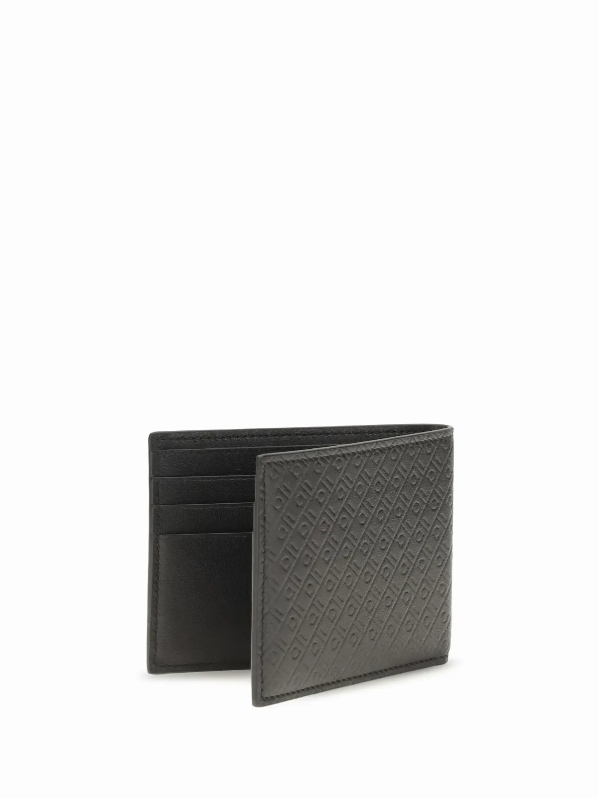Embossed Logo Calf Leather Wallet by Ferragamo