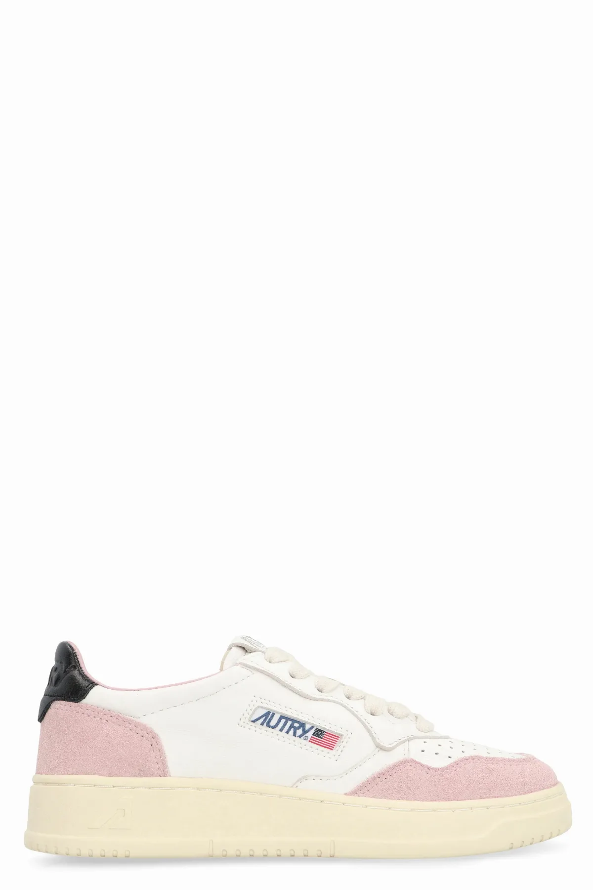 Suede and Leather Colorblock Sneaker by Autry