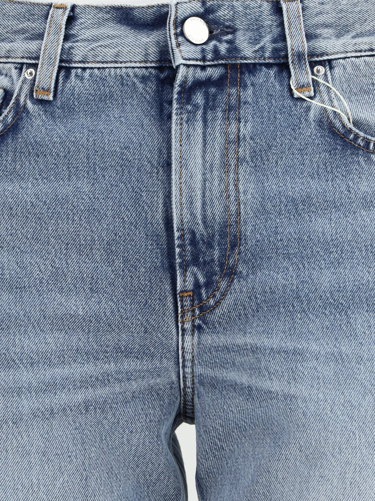 High-Rise Straight-Leg Denim Jeans by Toteme