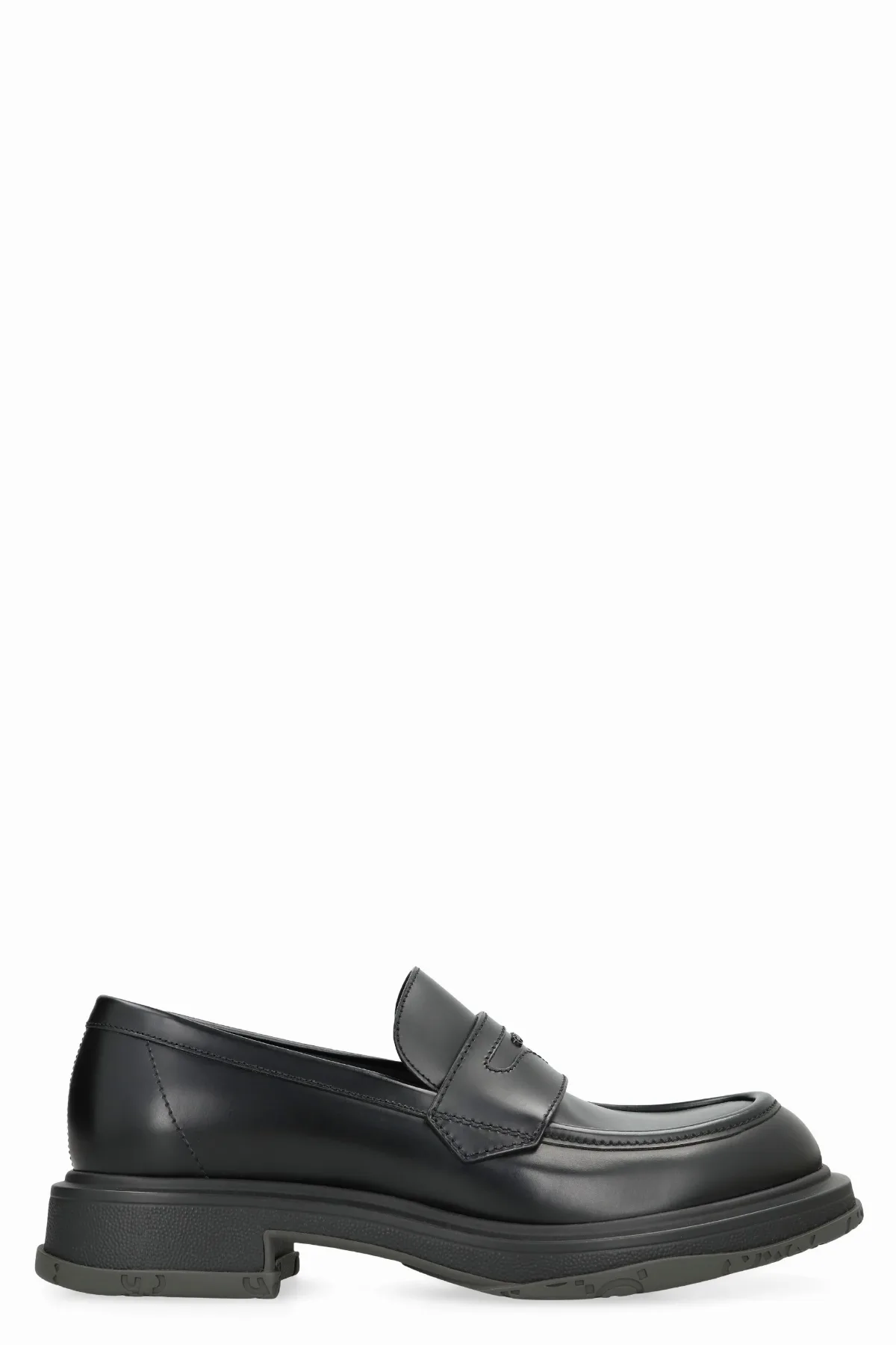 Polished Calf Leather Loafer by Gucci