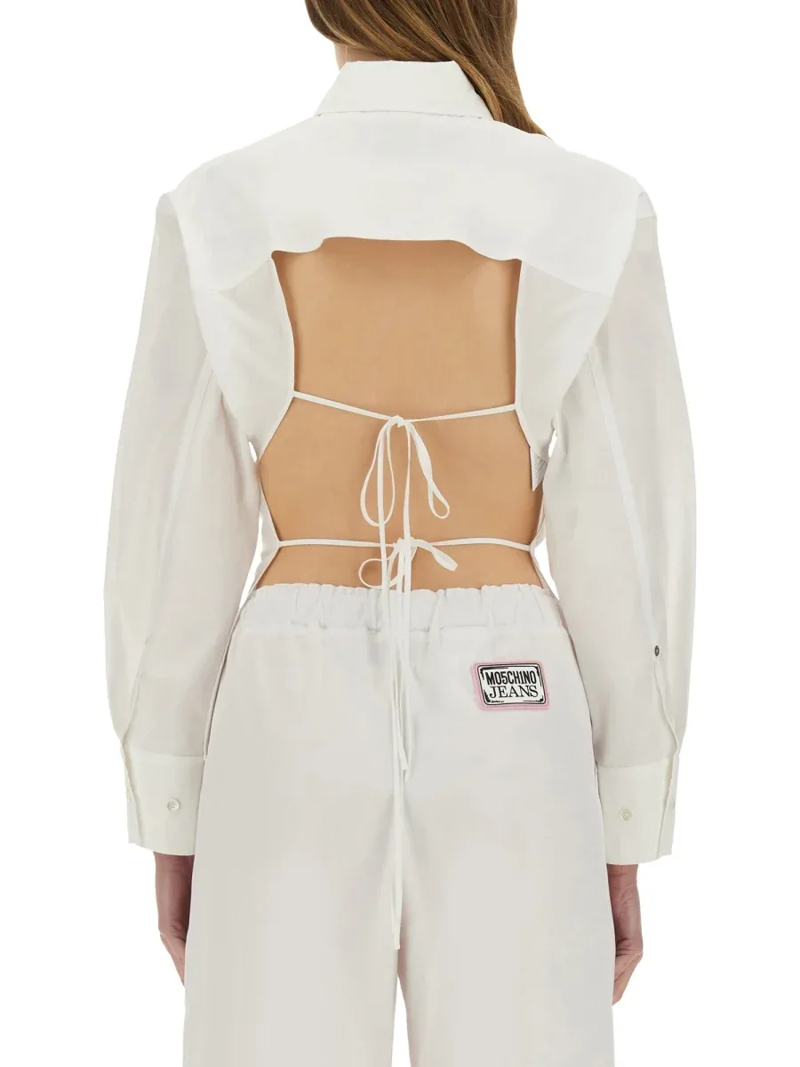 Cotton Shirt by Moschino