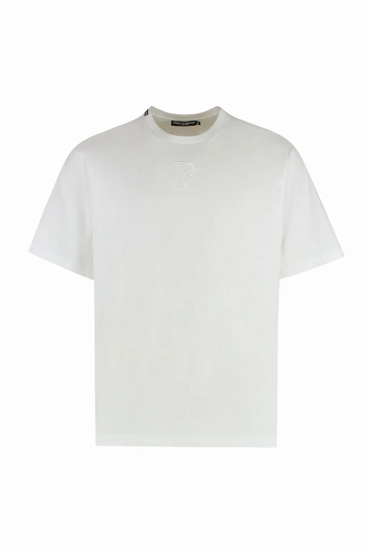 Cotton Crew-Neck T-Shirt by Dolce & Gabbana