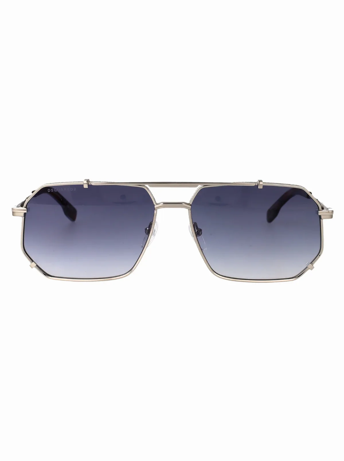 Palladium Metal Aviator Sunglasses by Dsquared2