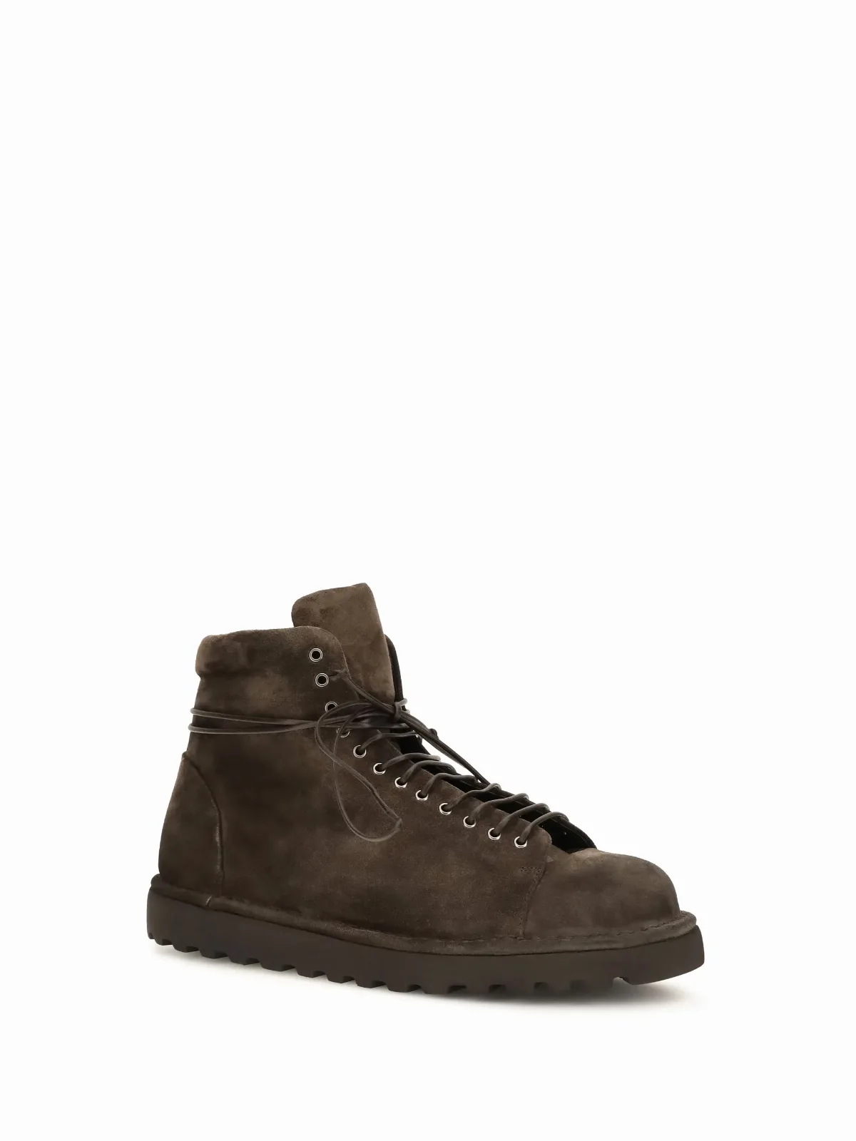 Suede Lace-Up Flat by MarsèLl