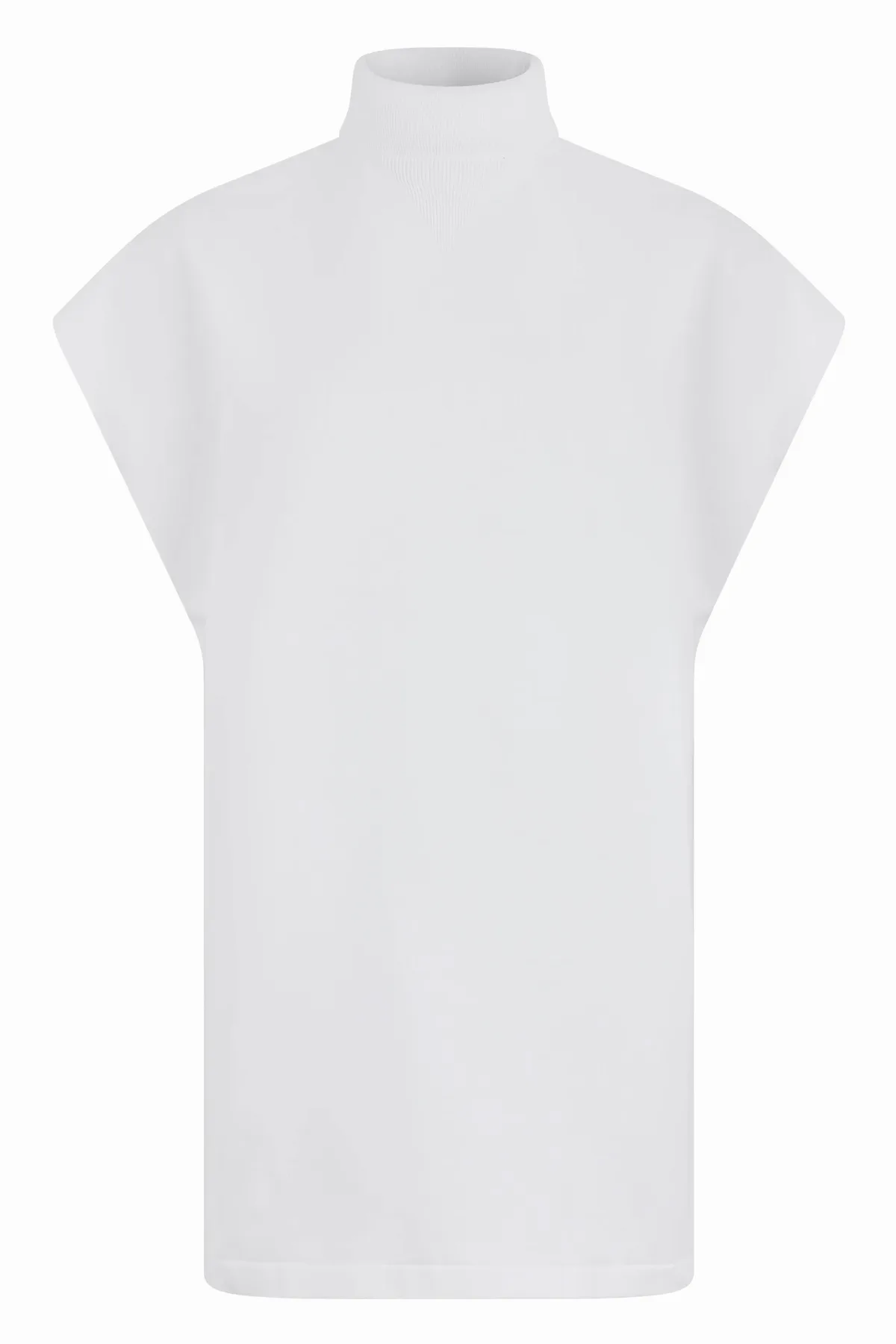 Sleeveless High-Collar Sweater by alaia