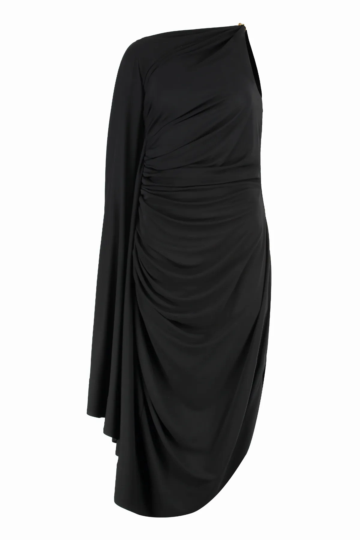 Draped One-Shoulder Dress by Bottega Veneta