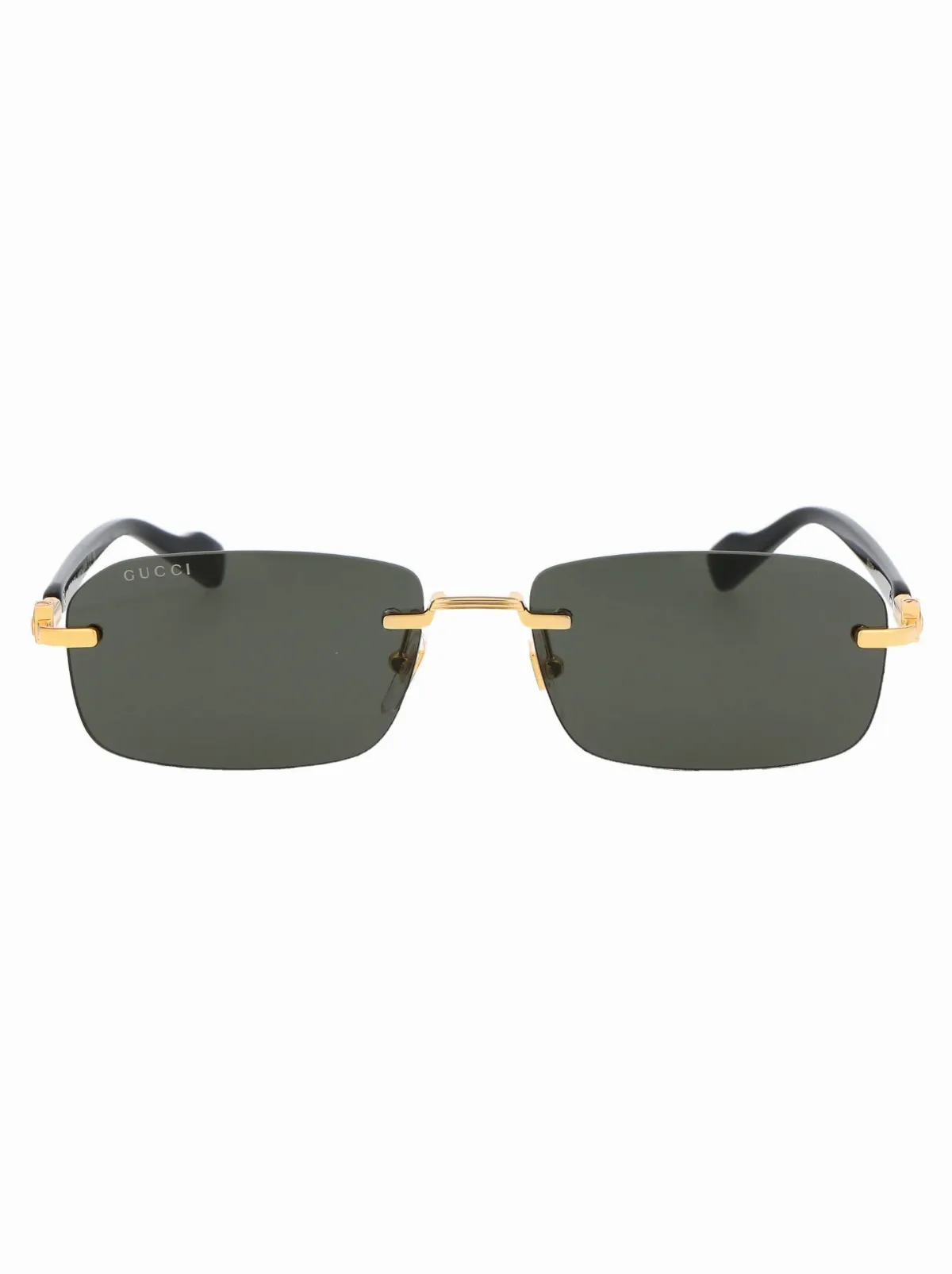 GG1221S Rectangle Rimless Sunglasses by Gucci