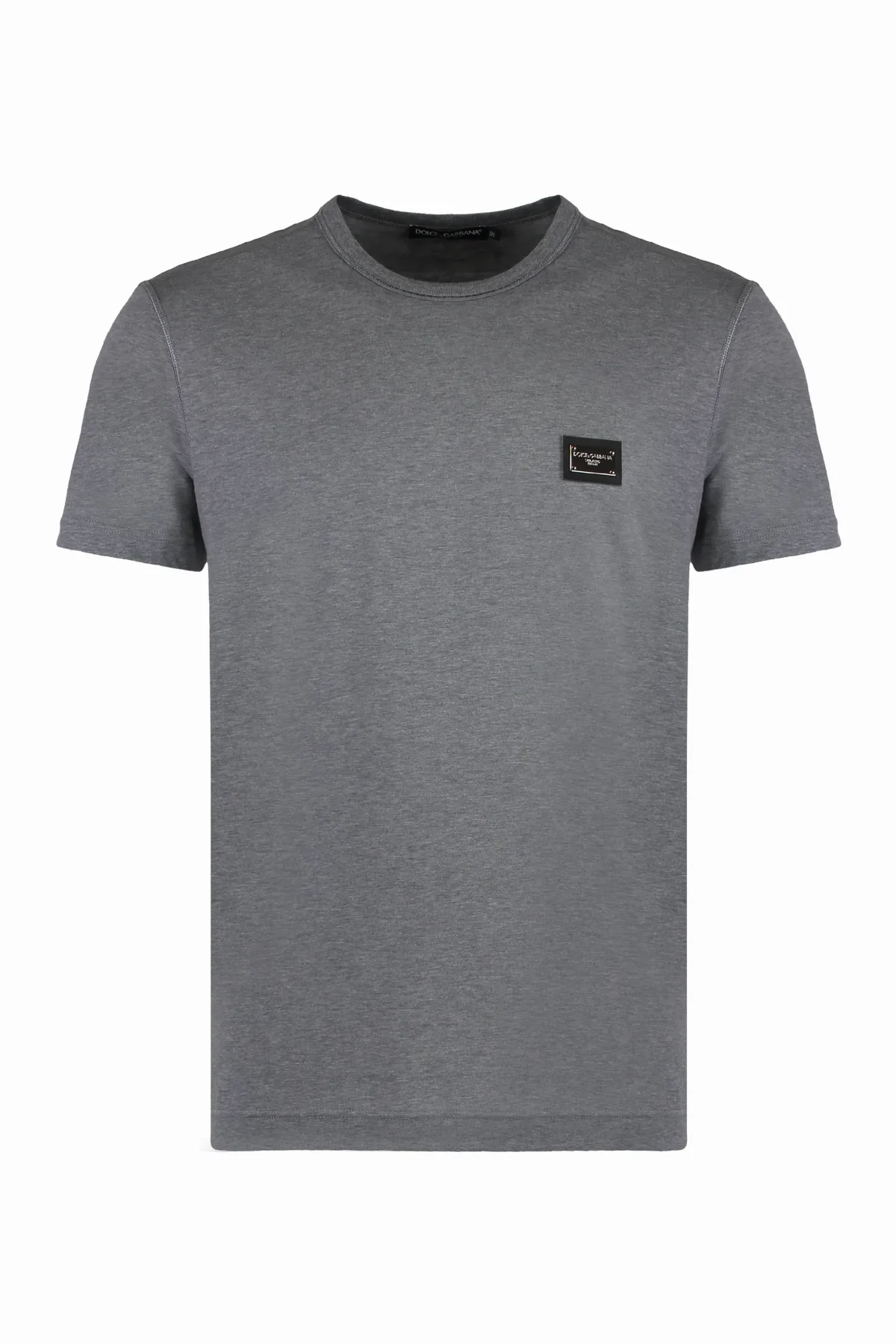 Cotton Crew-Neck T-Shirt by Dolce & Gabbana