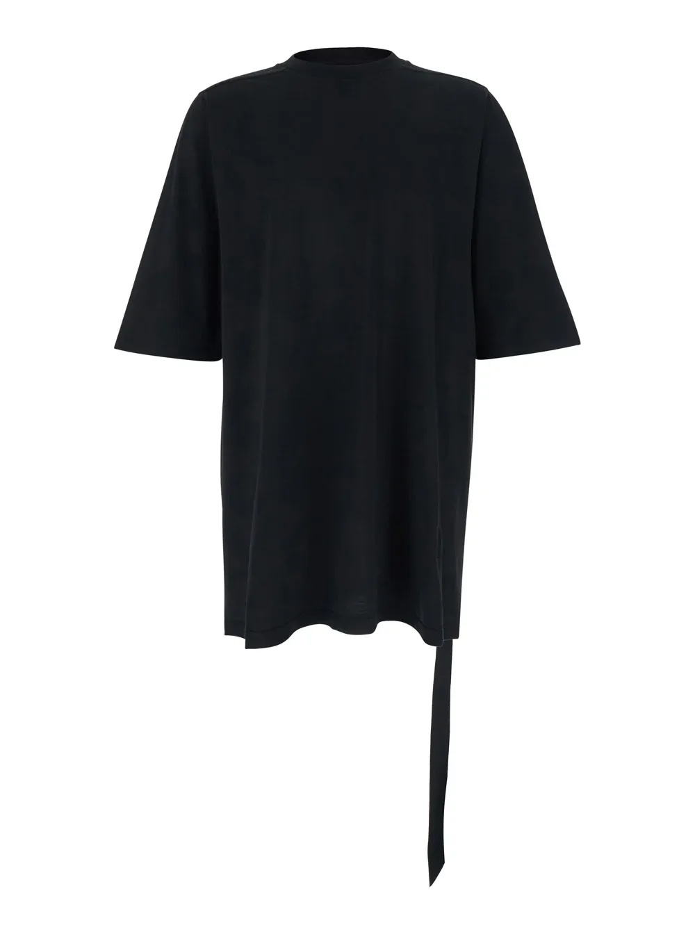 Crew Neck Cotton T-Shirt by Rick Owens