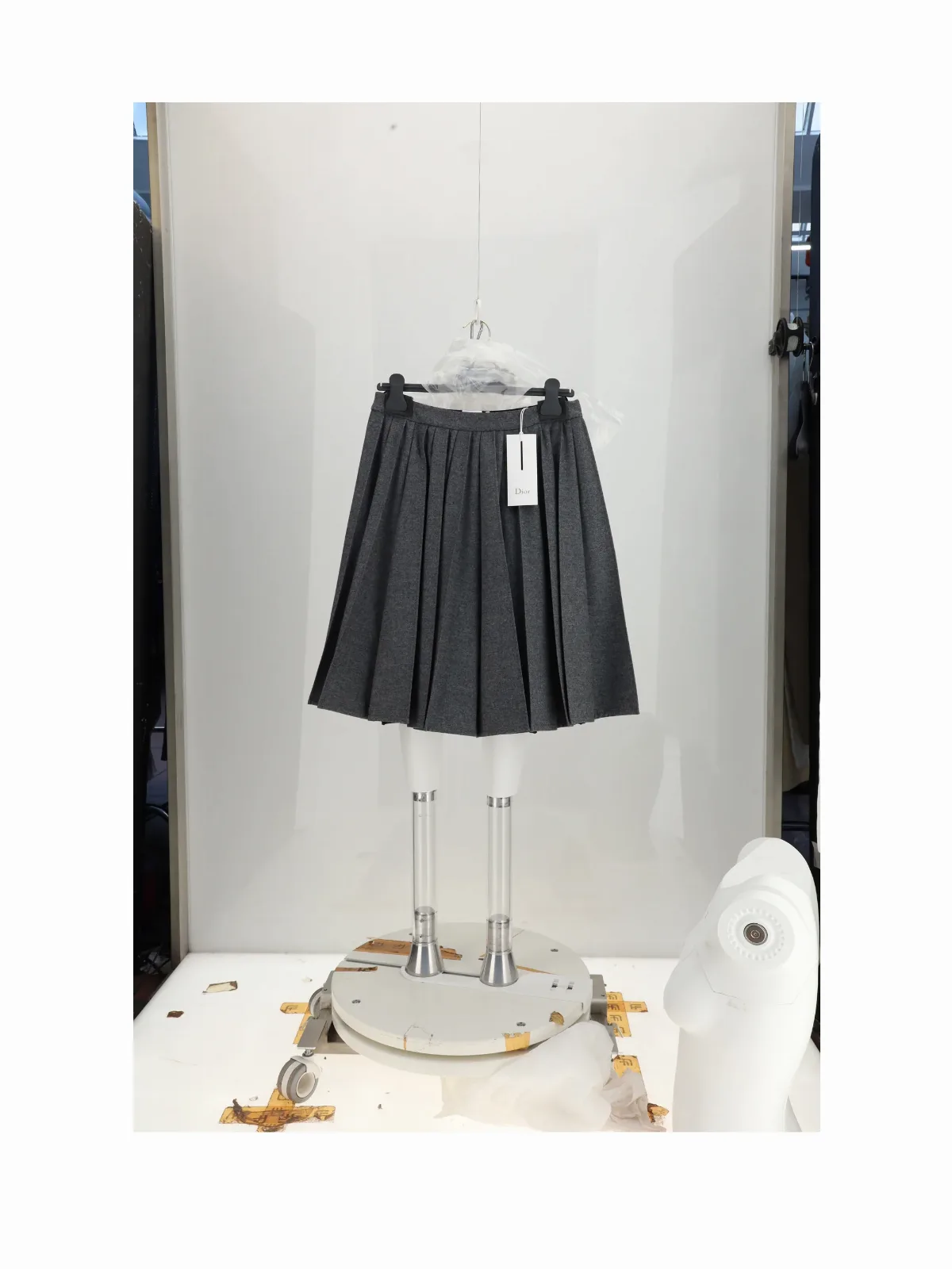 Wool Pleat Skirt by Dior