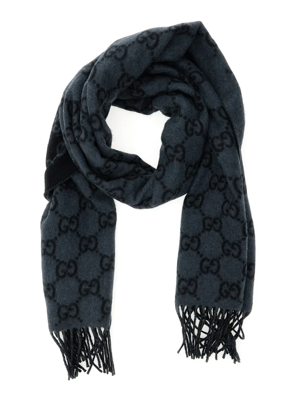 GG Jacquard Cashmere Scarf