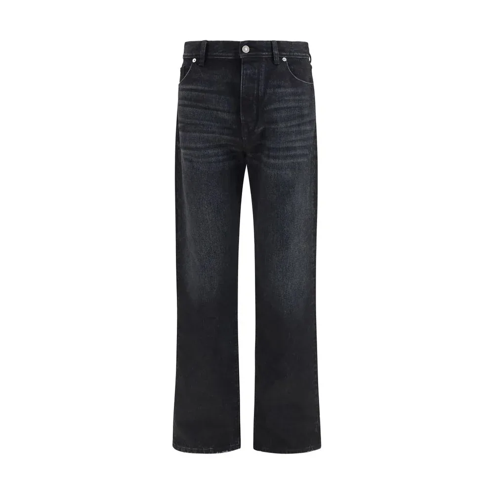 Organic Cotton Straight-Leg Jeans