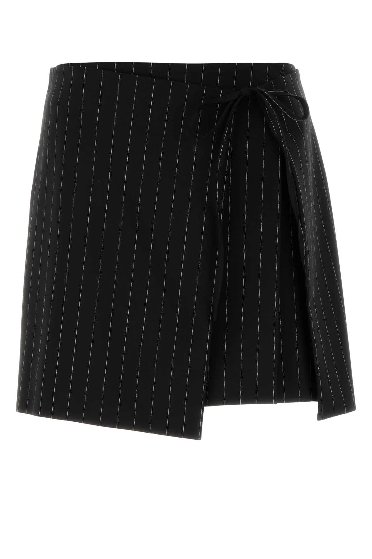 Embroidered Stretch Wool Blend Fatti Mini Skirt by SportMax