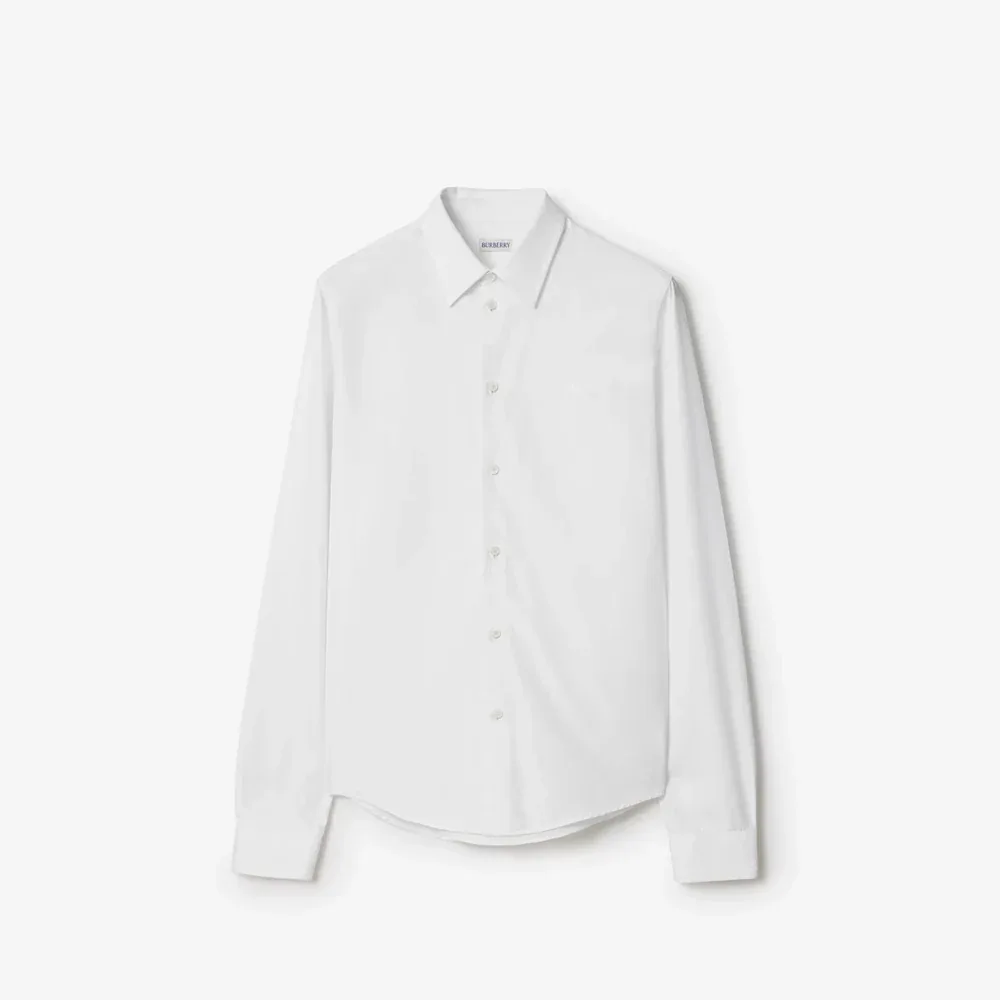 Poplin Cotton Shirt by Burberry