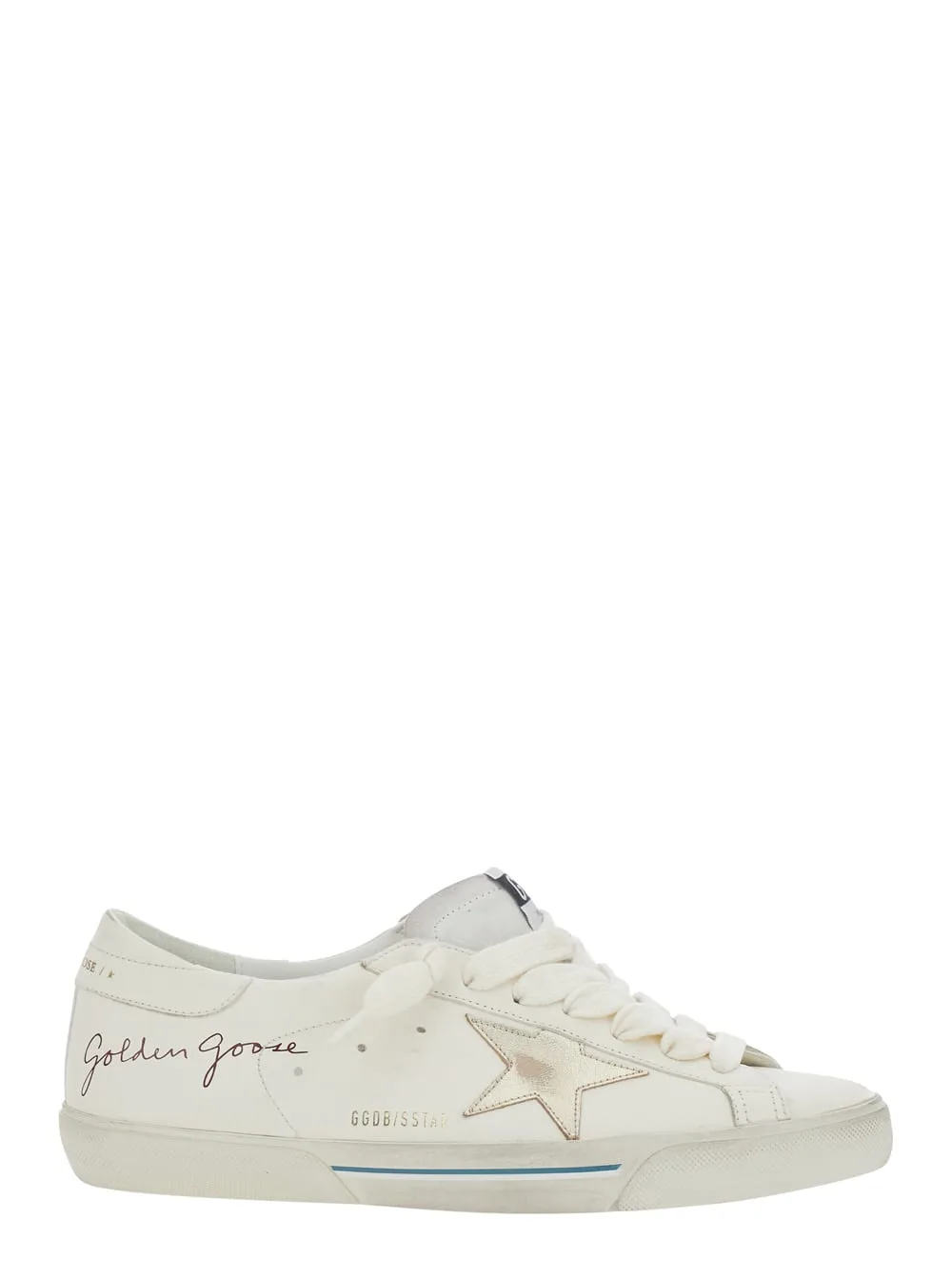 Sneakers superstar White With Black Leather Details Men