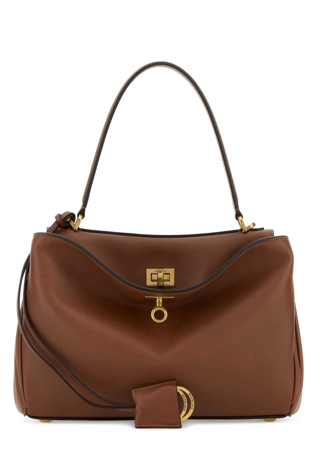 Carmel Leather Small Rodeo Handbag