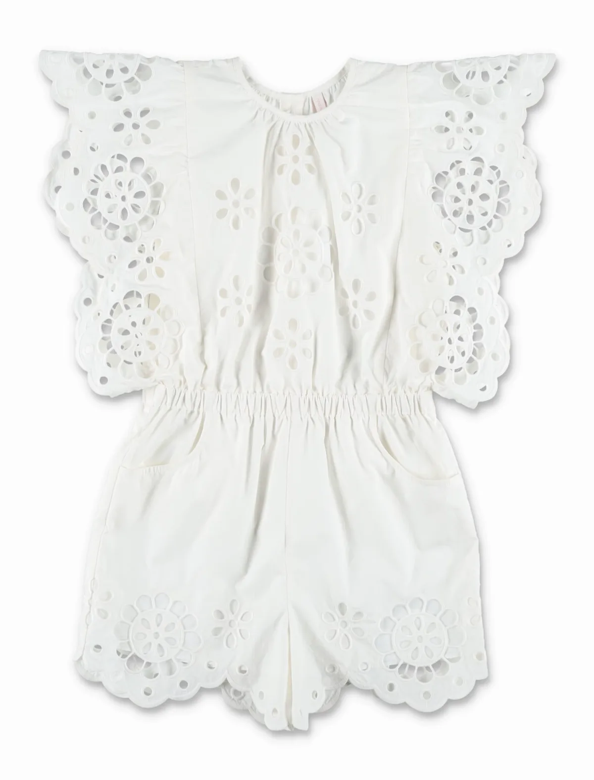Broderie Jumpsuit For Girls by Zimmermann