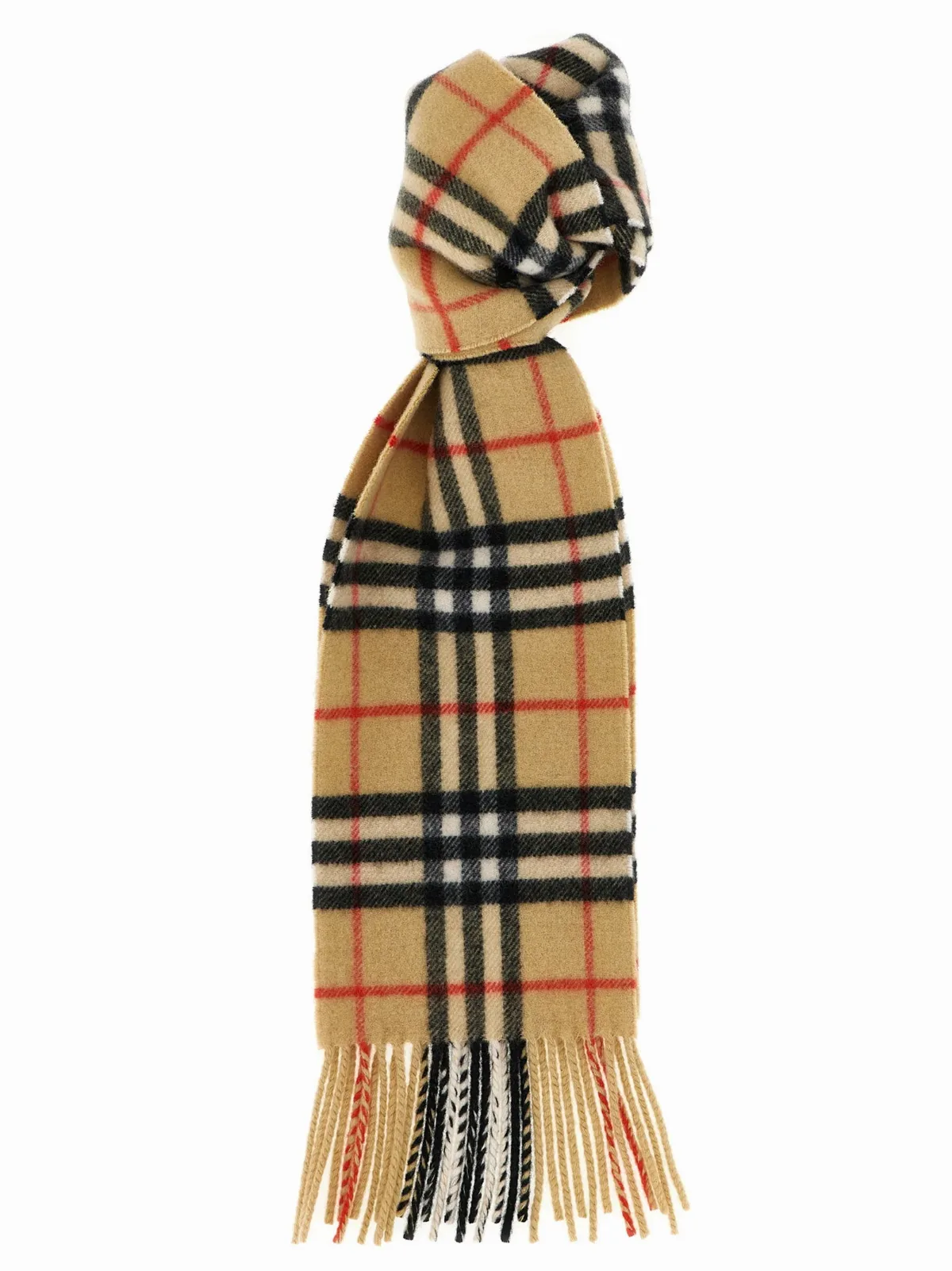 Cashmere Check Scarf