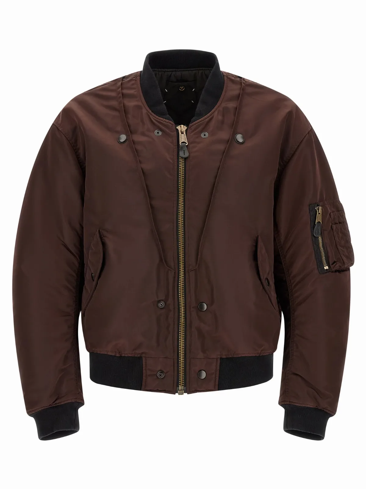 Reversible Polyamide Bomber Jacket