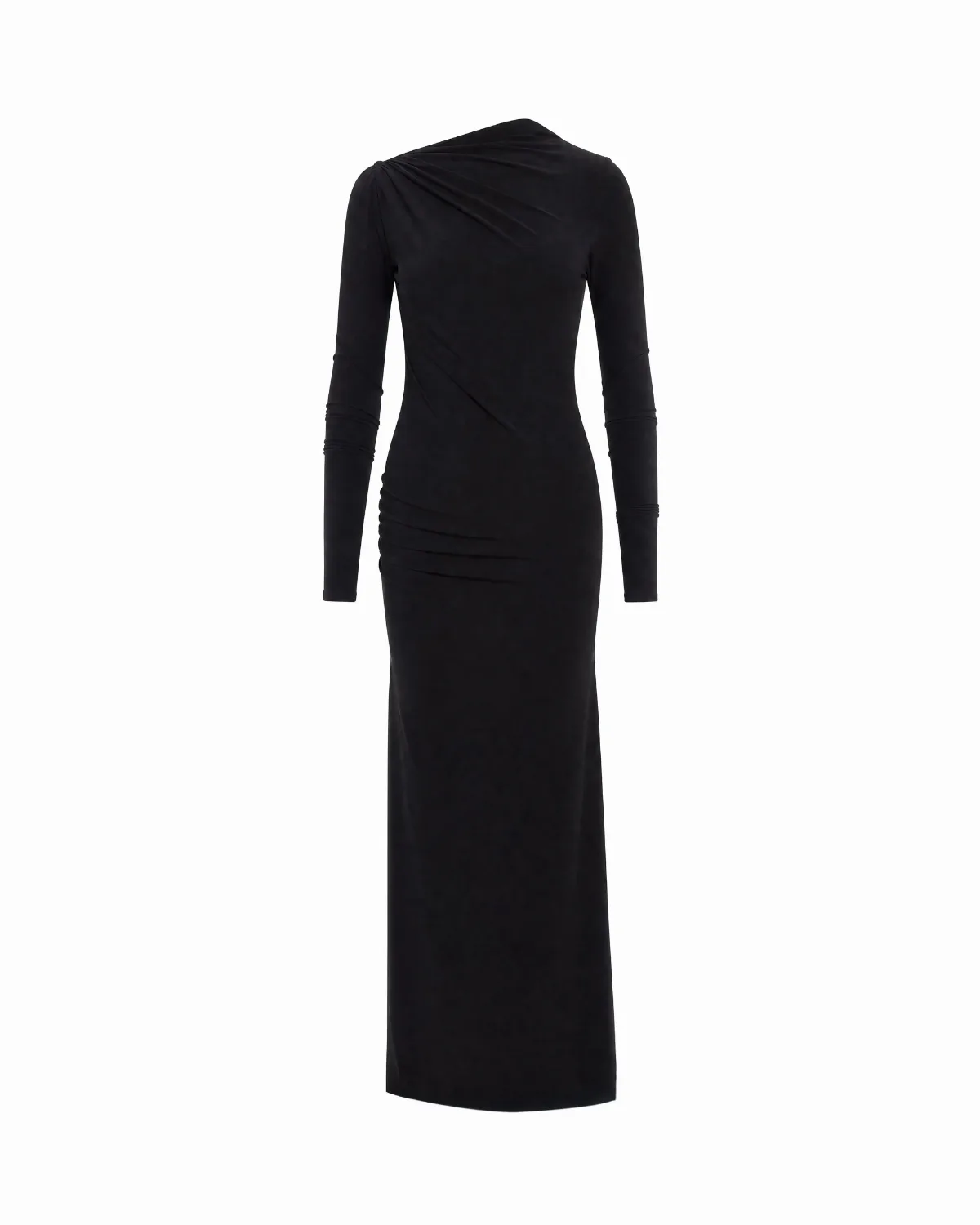 Draped Jersey Dress