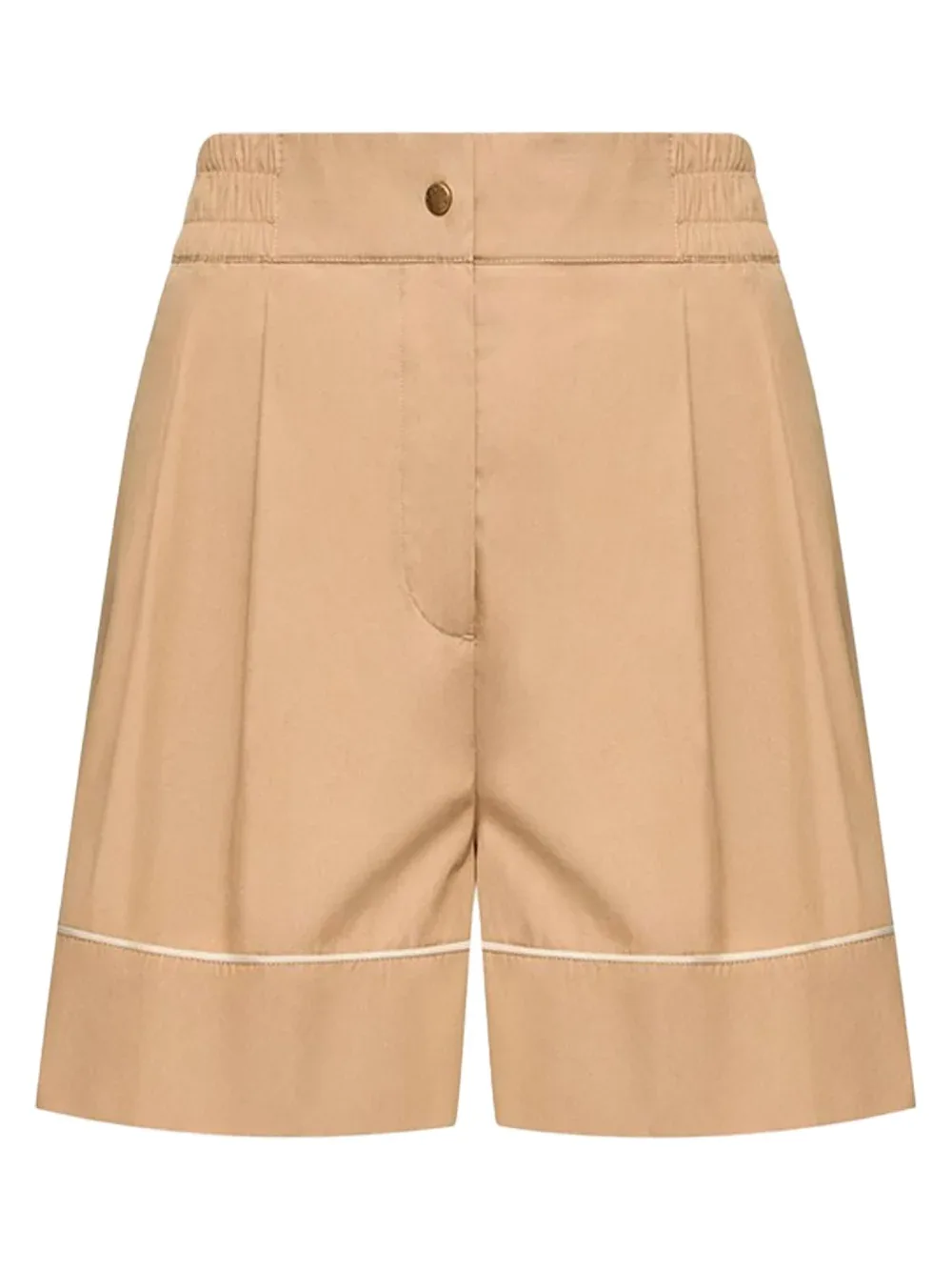 Tailored Cotton-Nylon Shorts