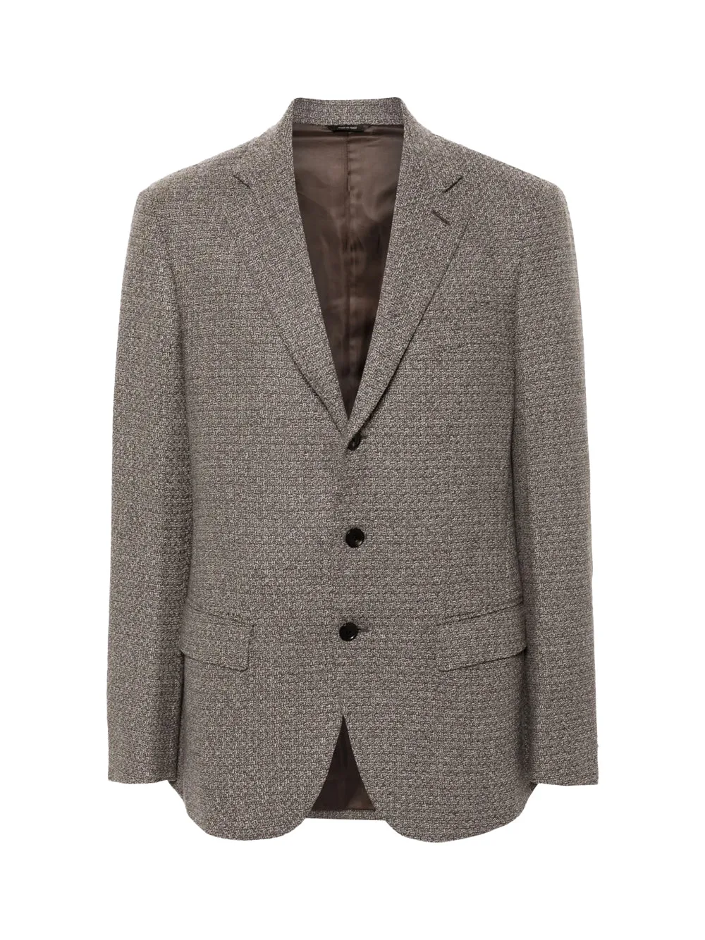 Virgin Wool Textured Blazer