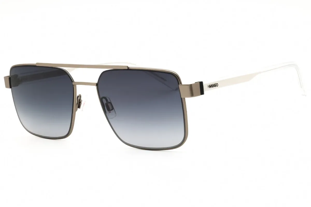HG1313S Gradient Lens Metal Square Sunglasses