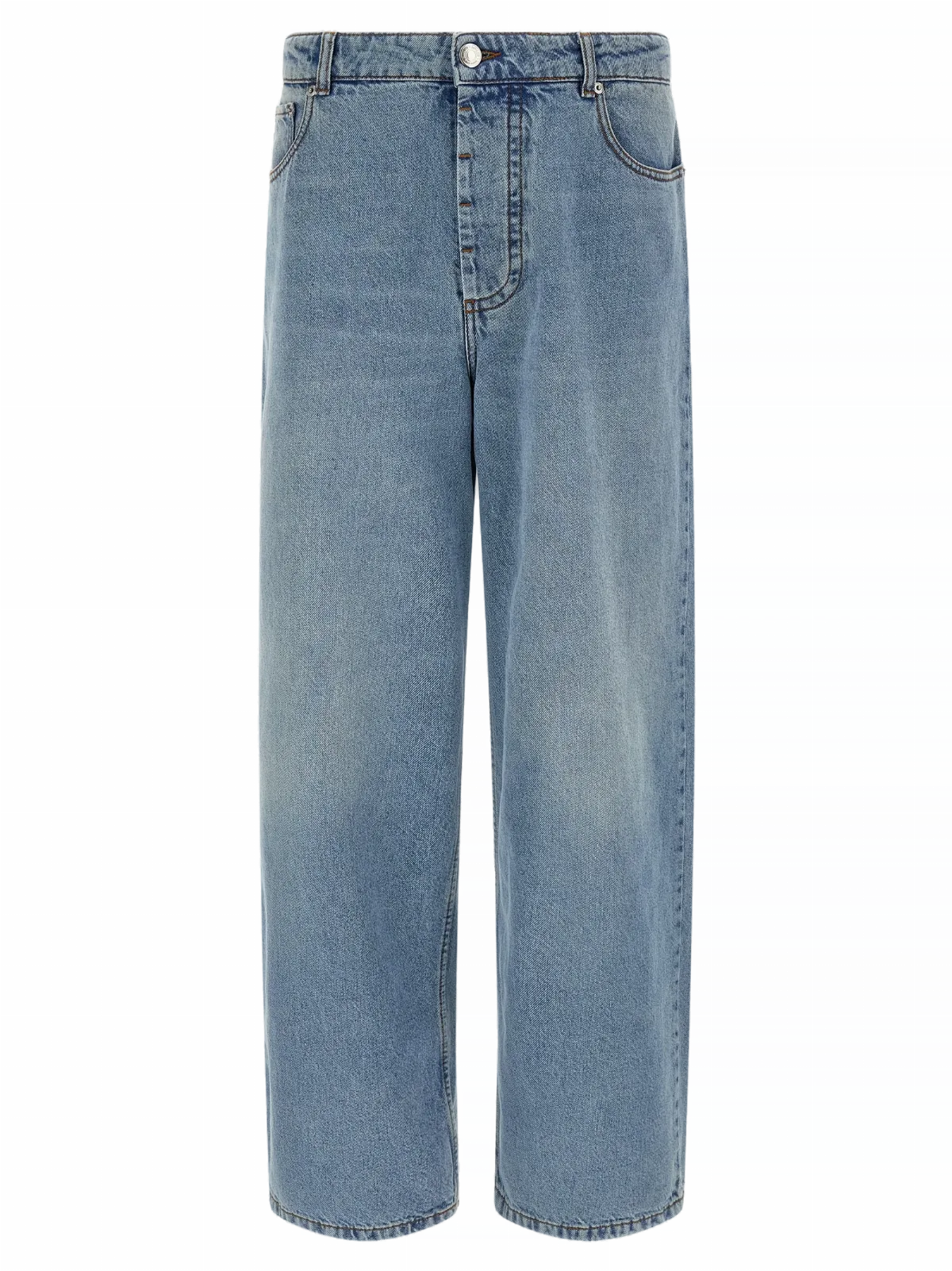 Relaxed Fit Cotton Jeans
