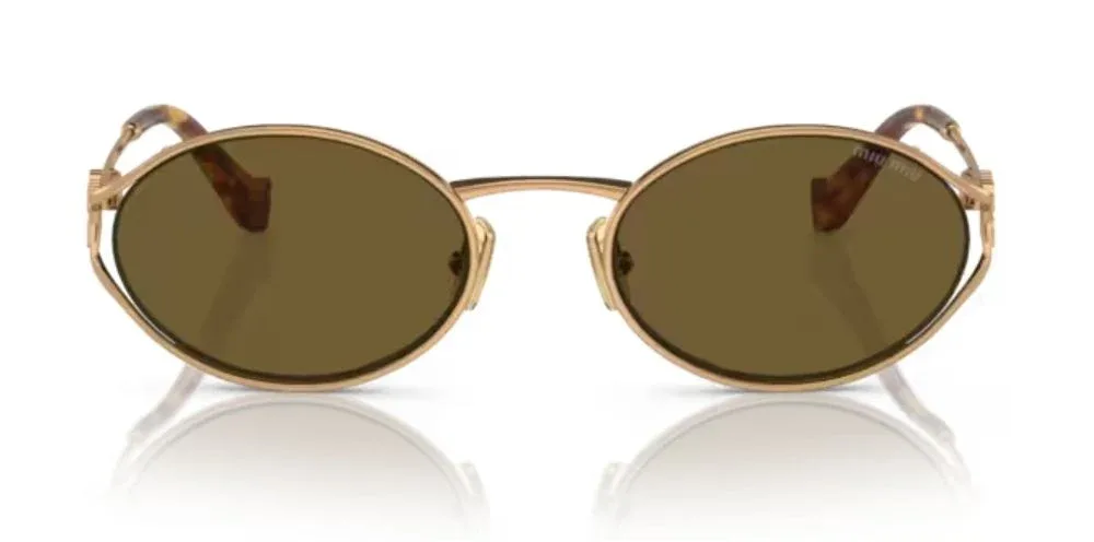 SMU52YC054E7OE Metal Oval Sunglasses