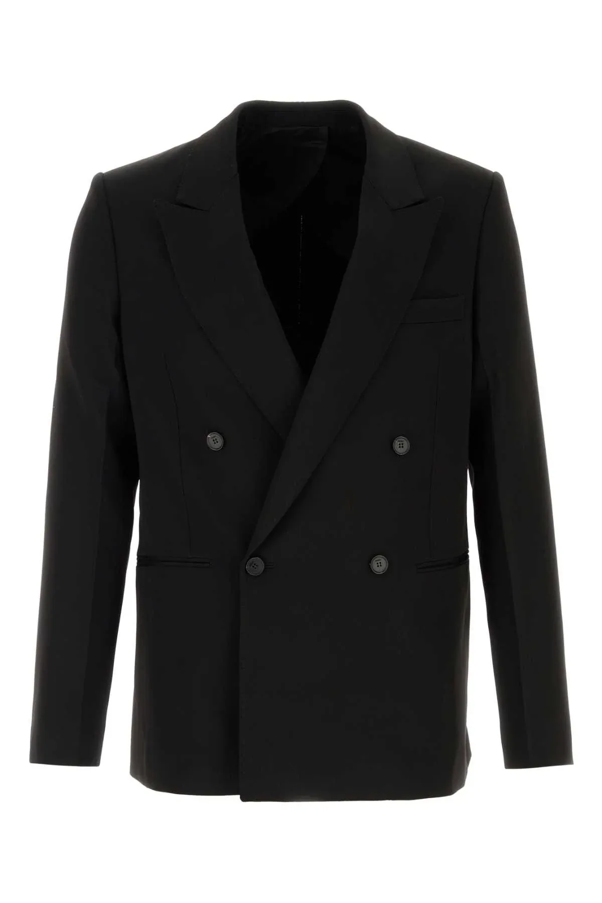 Double-Breasted Wool Blazer