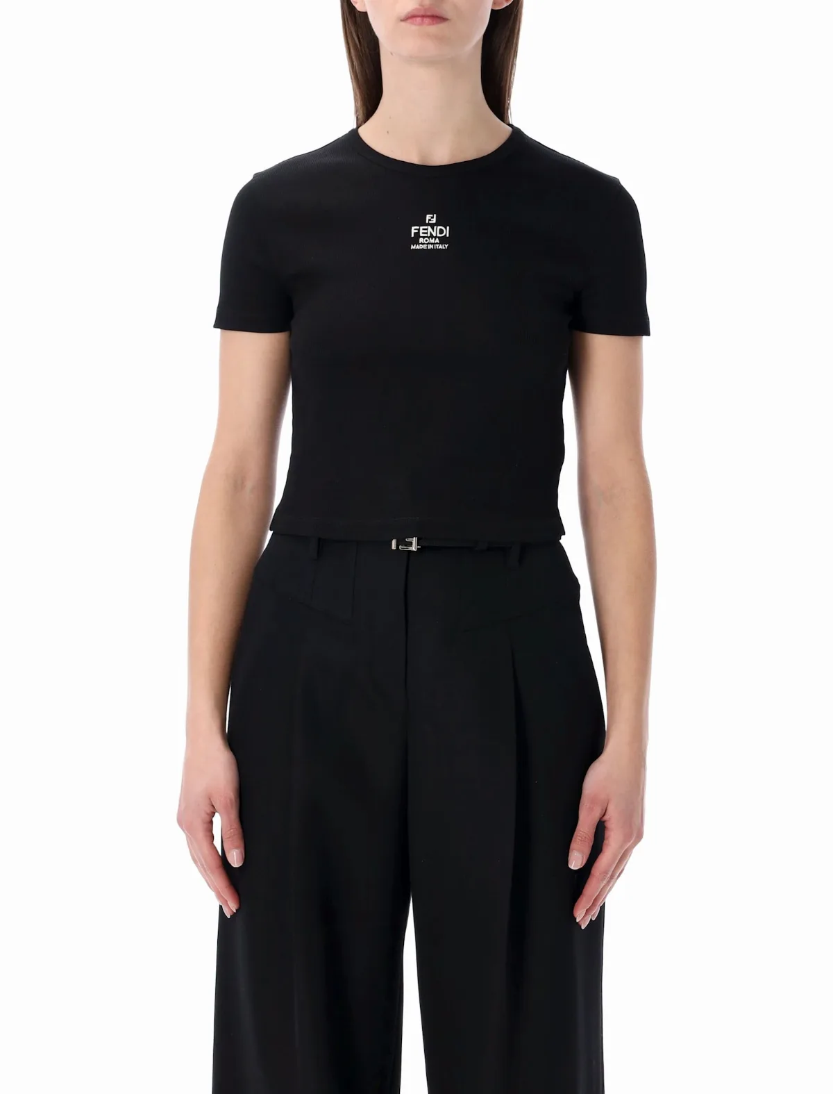 Ribbed Cotton T-shirt