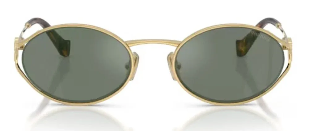 MU52YS Oval Metal Frame Sunglasses