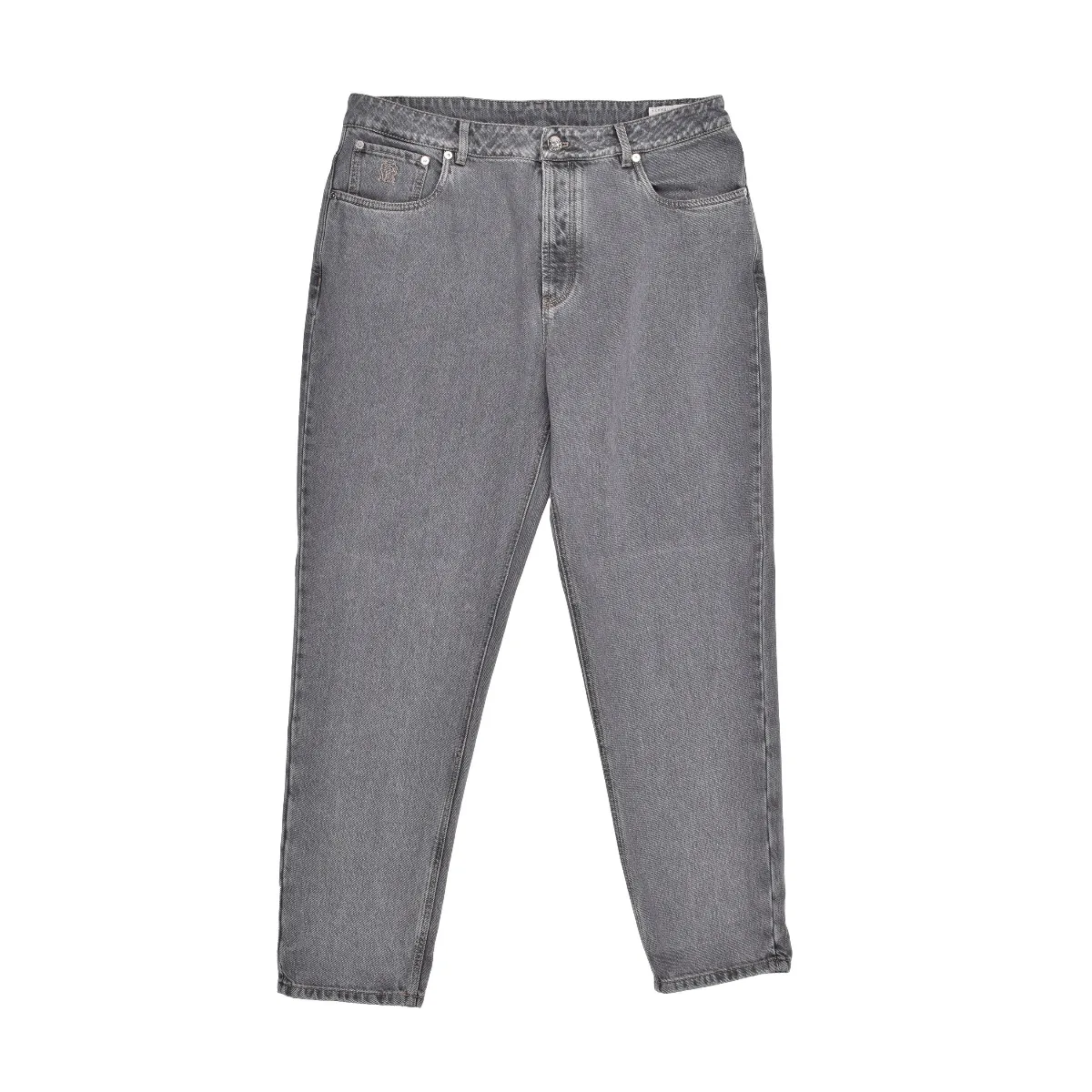 Light Denim Straight Fit Jeans