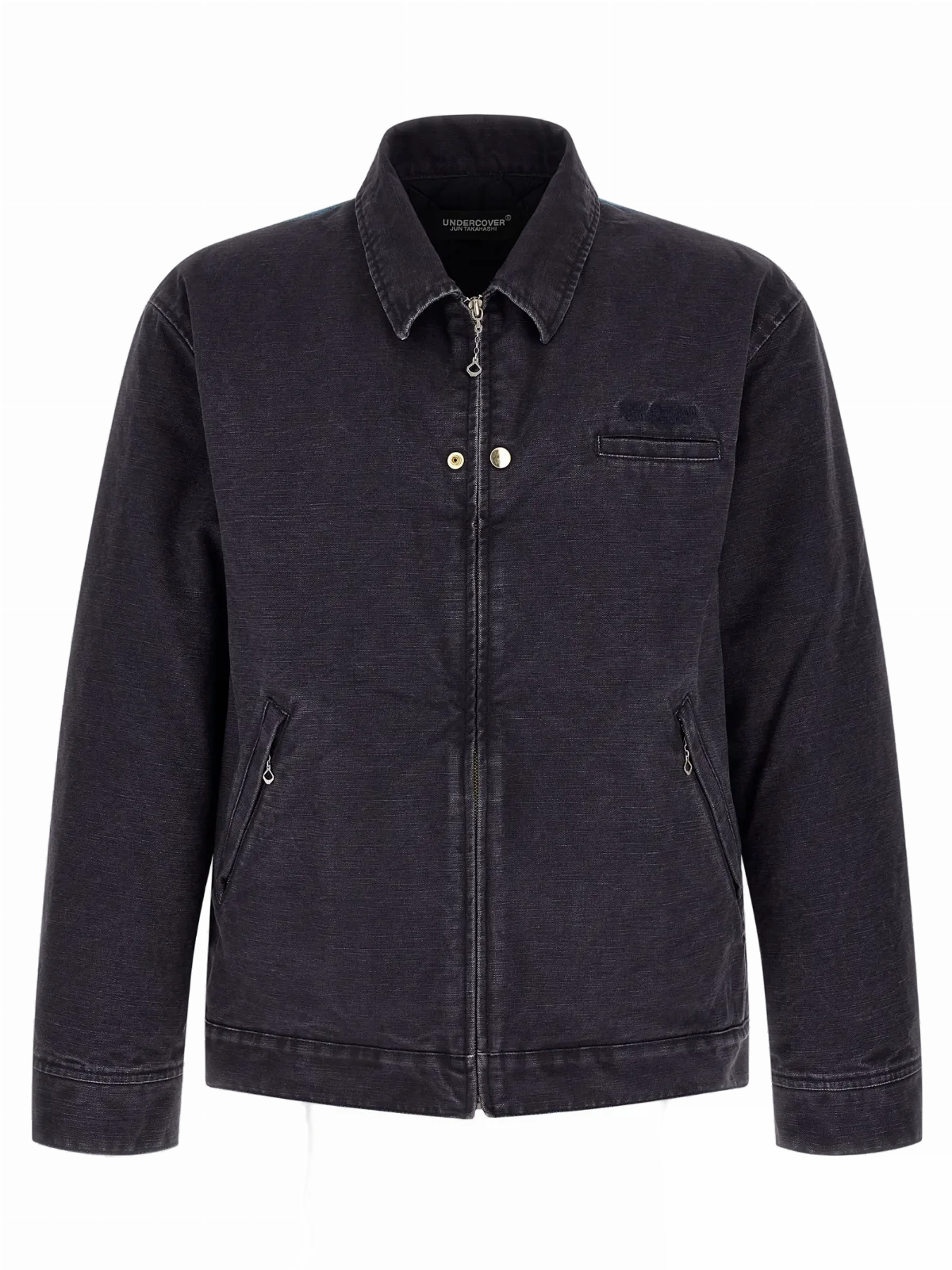 Cotton Canvas Blouson Jacket