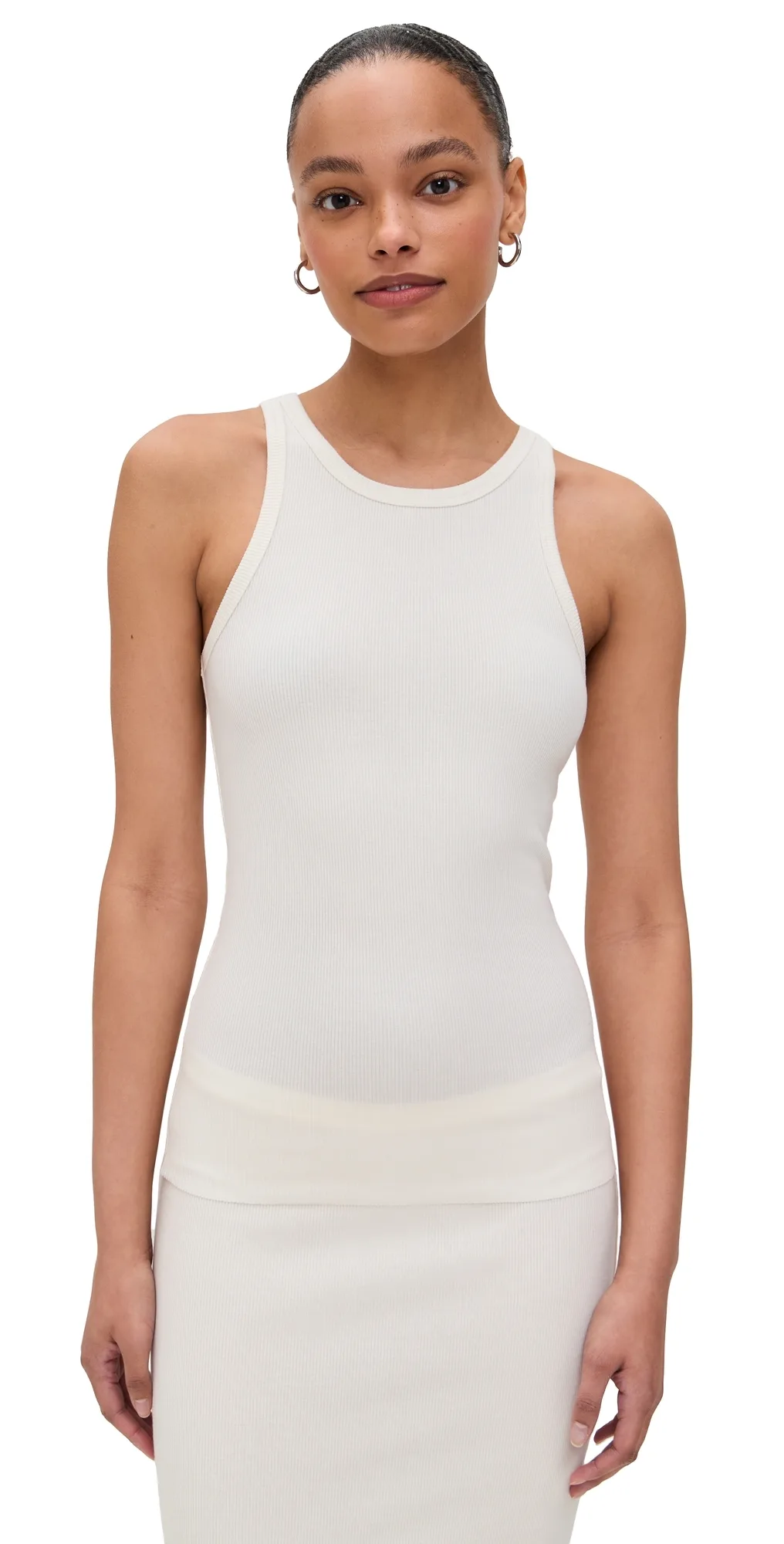 High Neck Fitted Tank