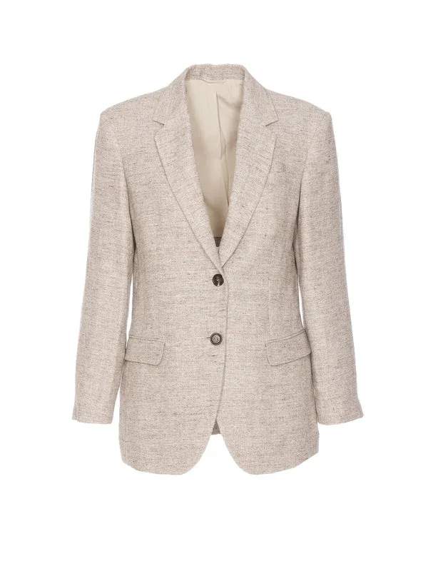 Tailored Linen Blazer