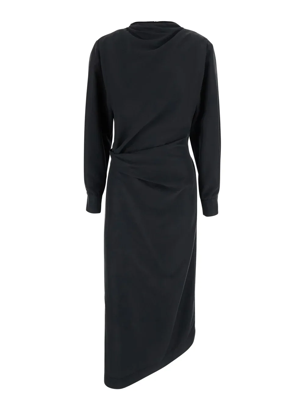 Wrapped Tech Fabric Dress