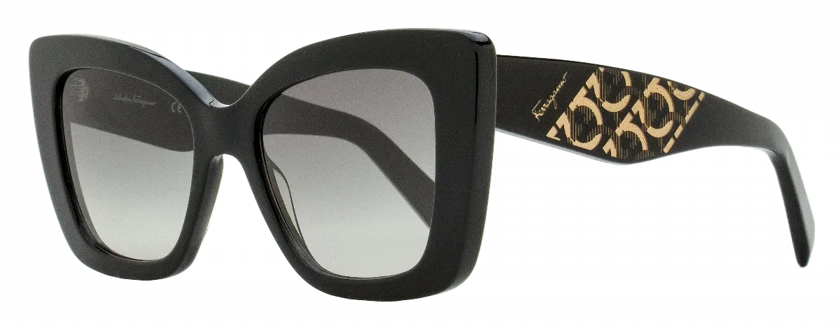 SF1023S Gancini All-Over Cat-Eye Sunglasses