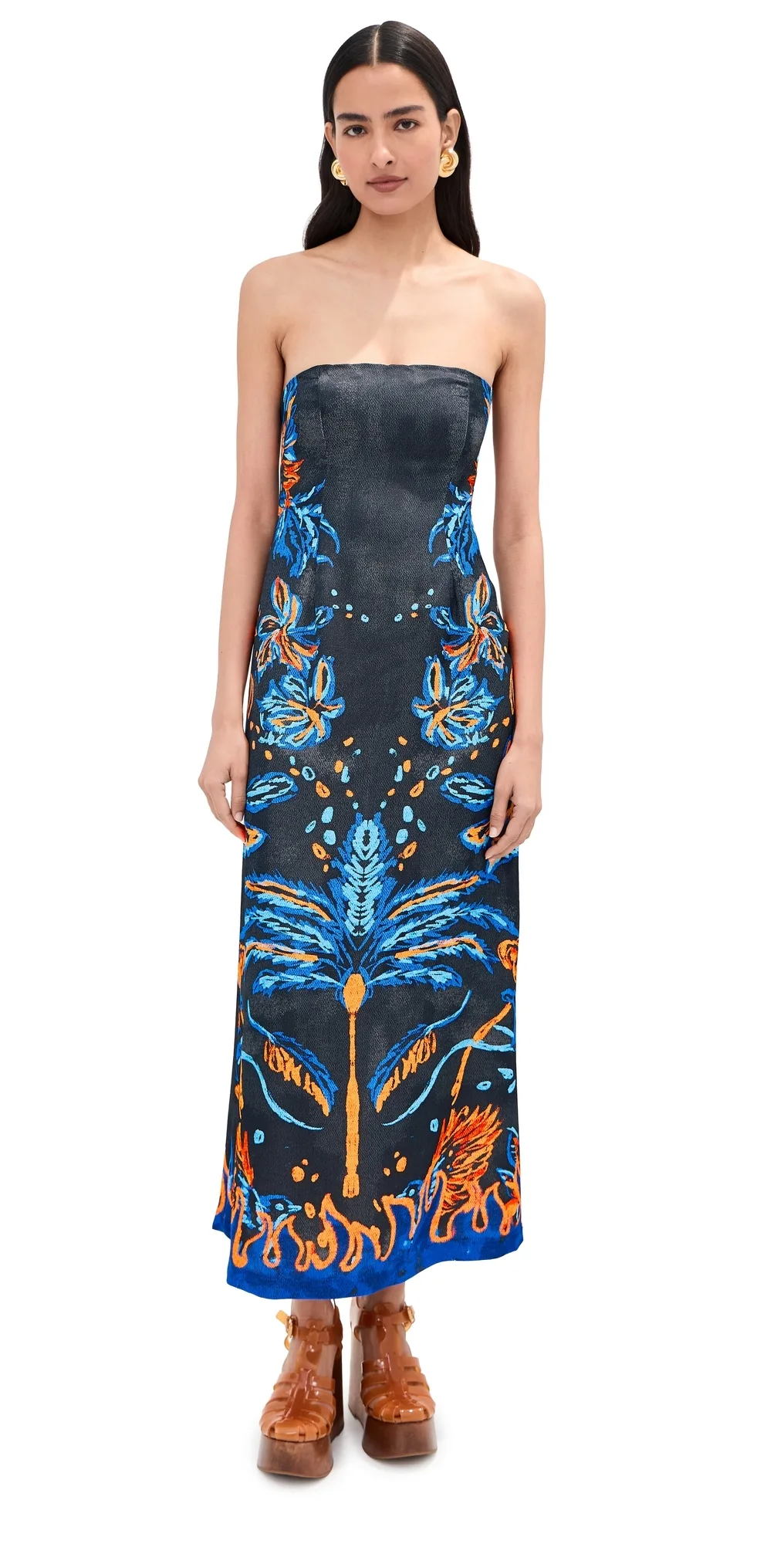 Slim Printed Dress