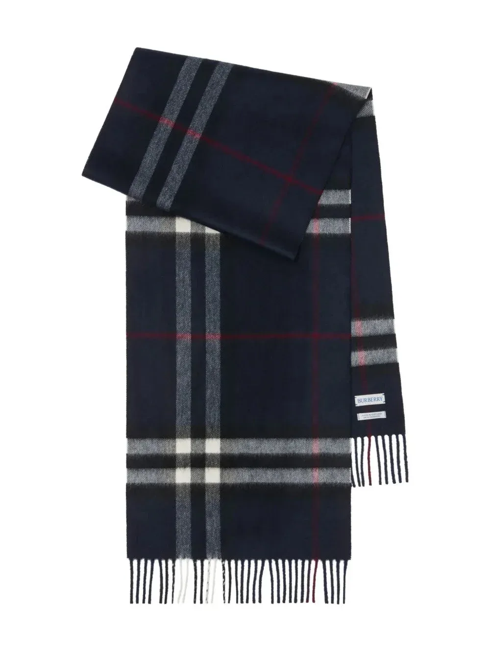 Cashmere Check Scarf by Burberry