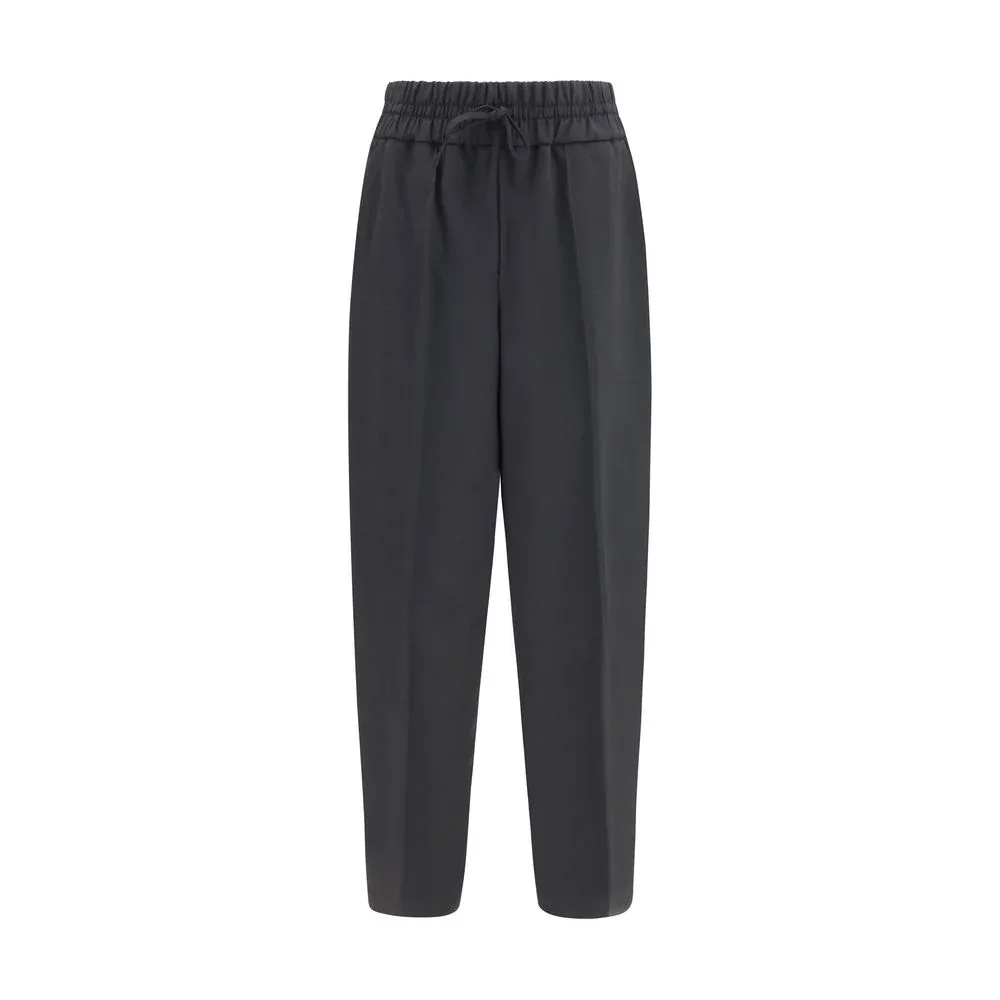 Fleece Wool Trousers