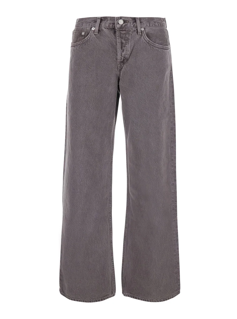 Low-Rise Loose-Fit Cotton Jeans