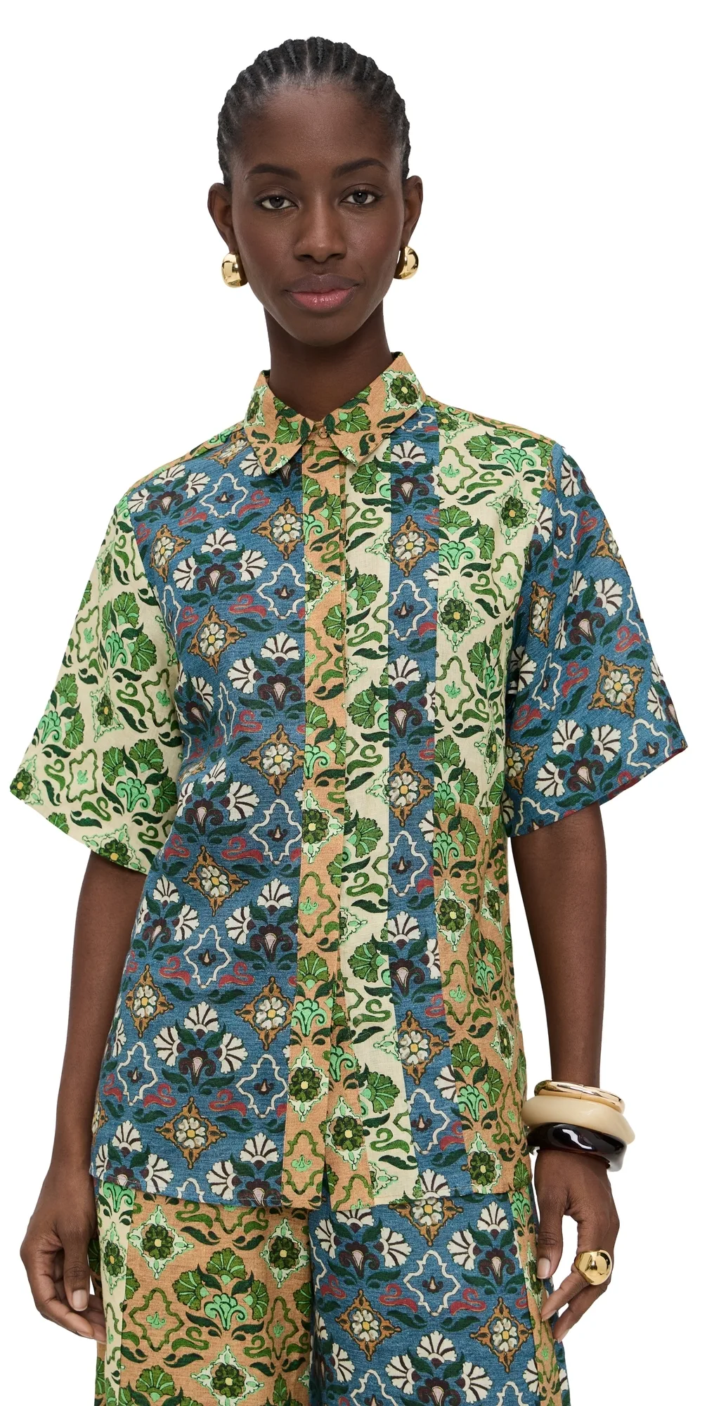Ali Spliced Shirt