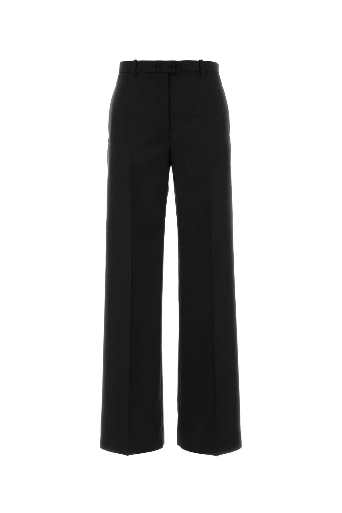 Virgin Wool Mohair Blend Trousers
