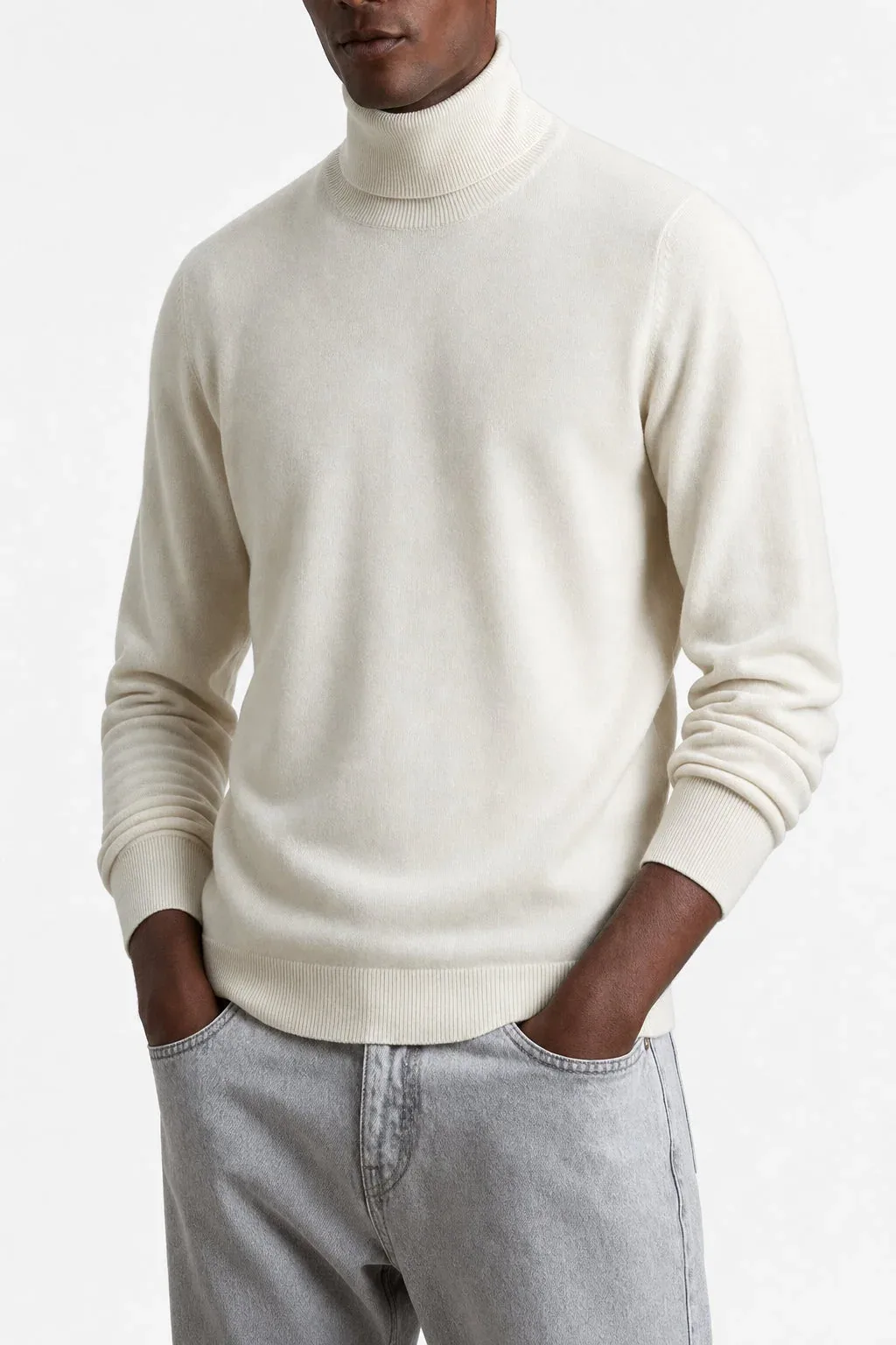 Wool Turtleneck Sweater by BRUNELLO CUCINELLI