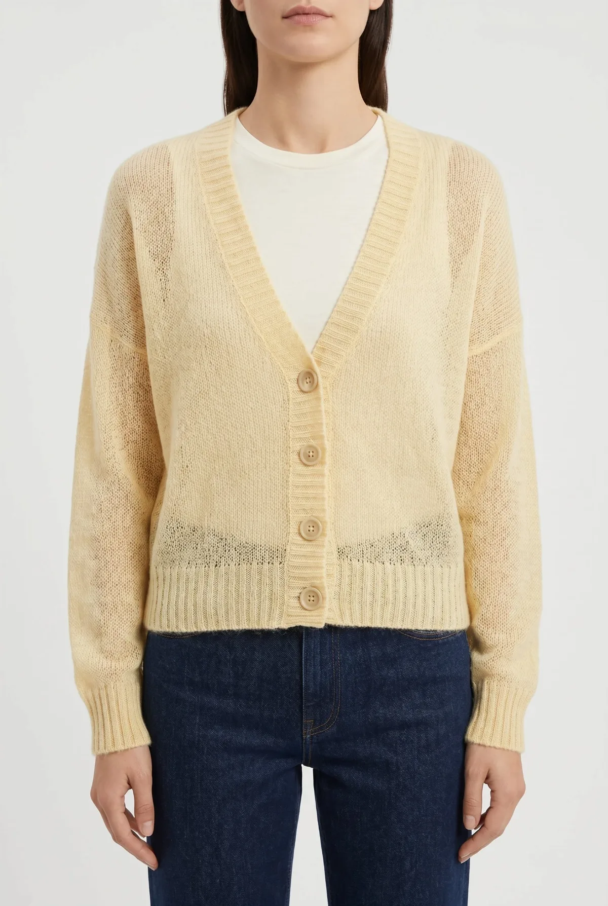 Wool Blend Cardigan by BRUNELLO CUCINELLI