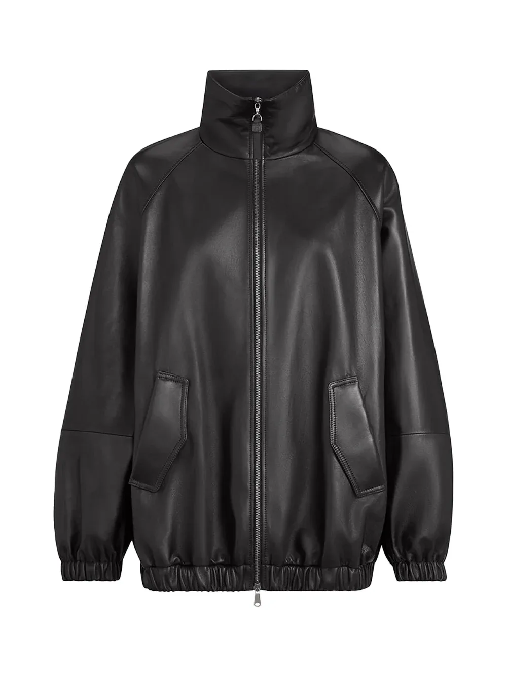 Nappa Leather Bomber Jacket
