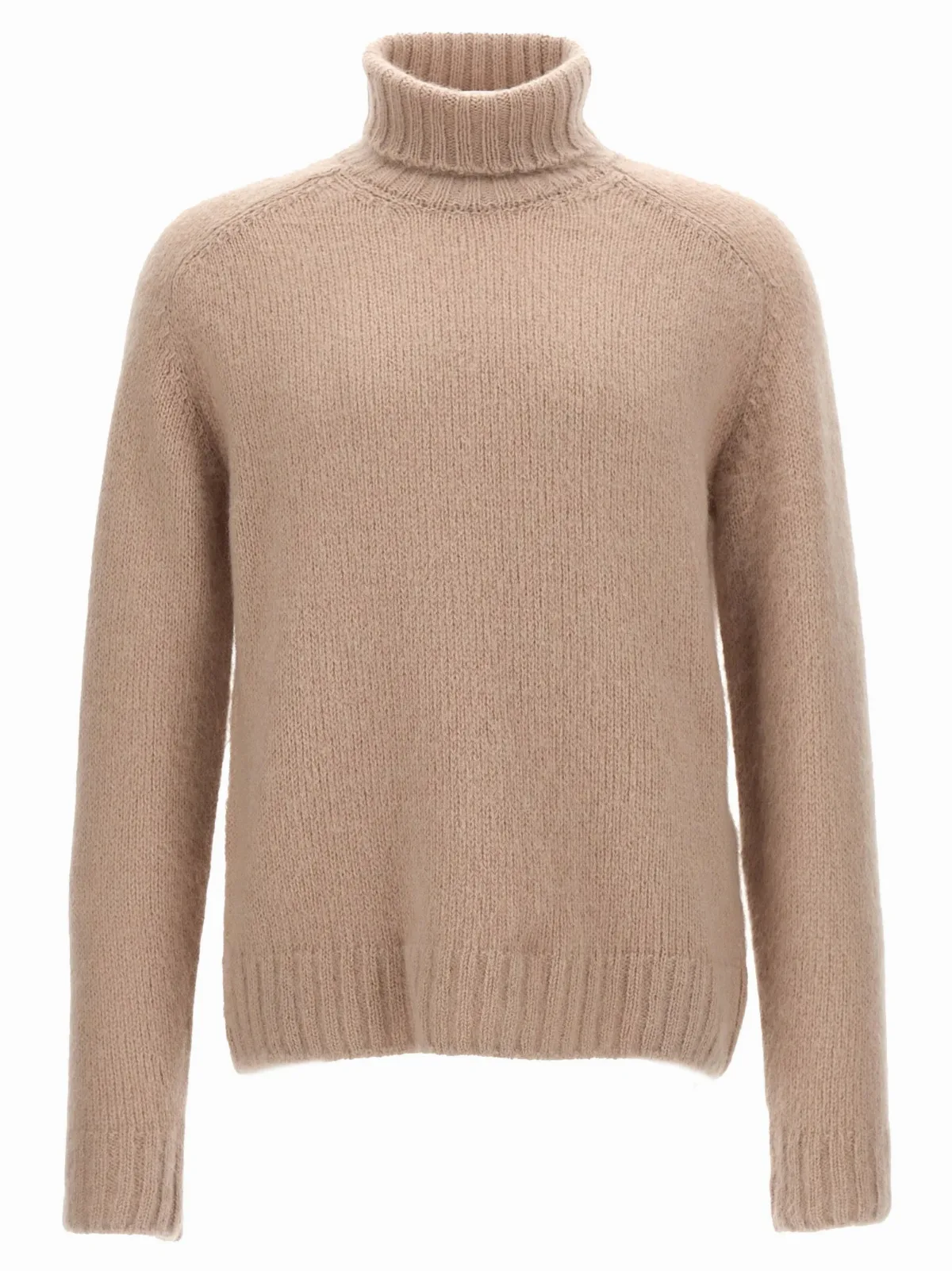 Mohair Blend Turtleneck Sweater